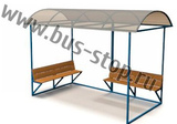 Летний павильон для курения К-1